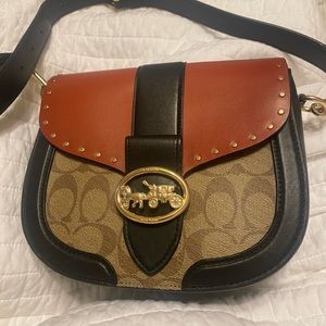 Coach Georgie saddle bag